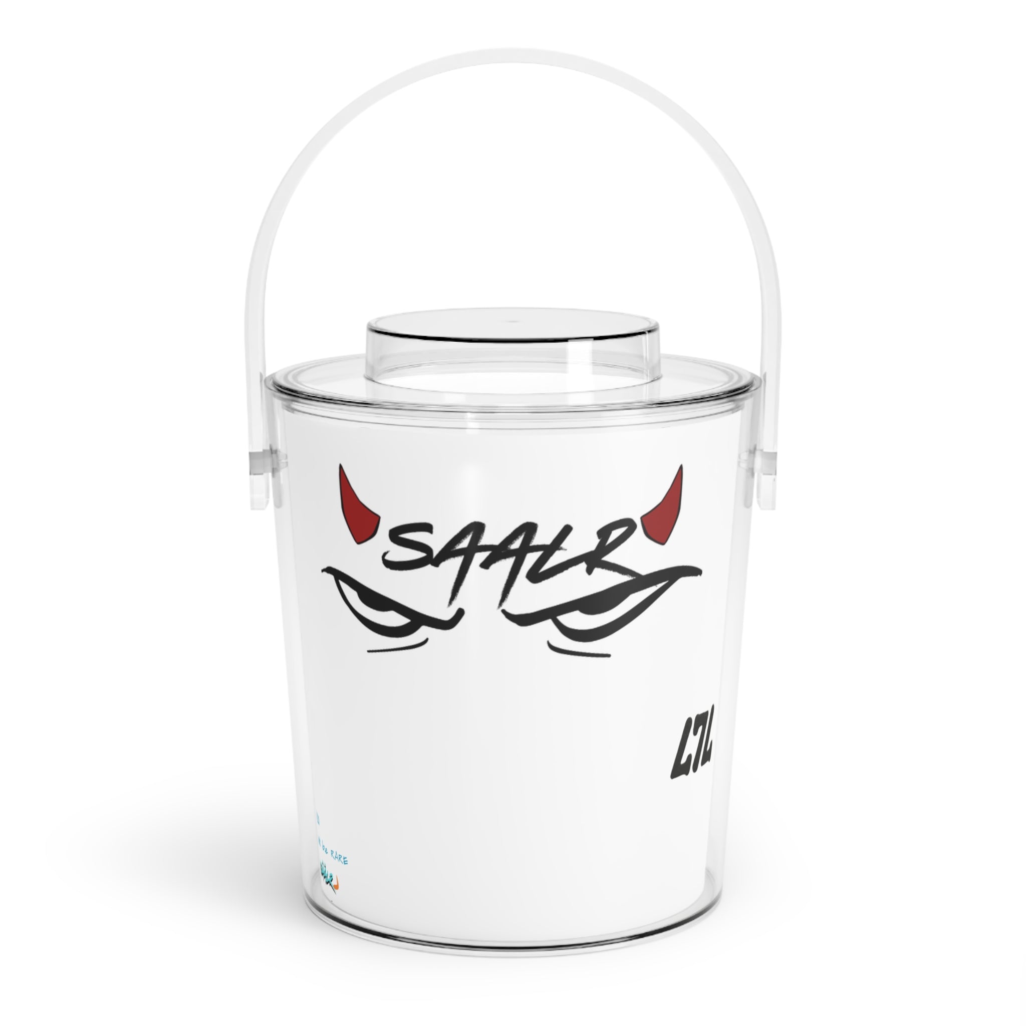 SAALR Ice Bucket with Tongs