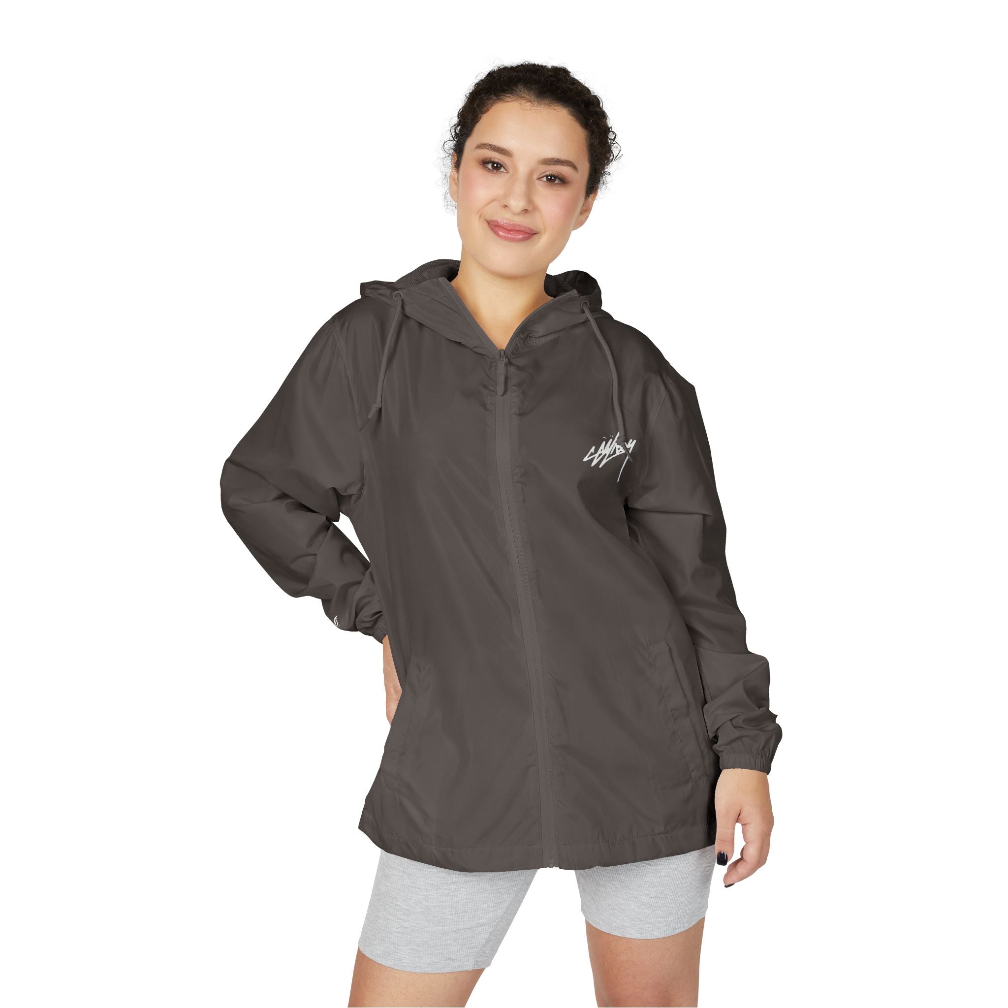 Unisex Full-Zip Windbreaker Jacket