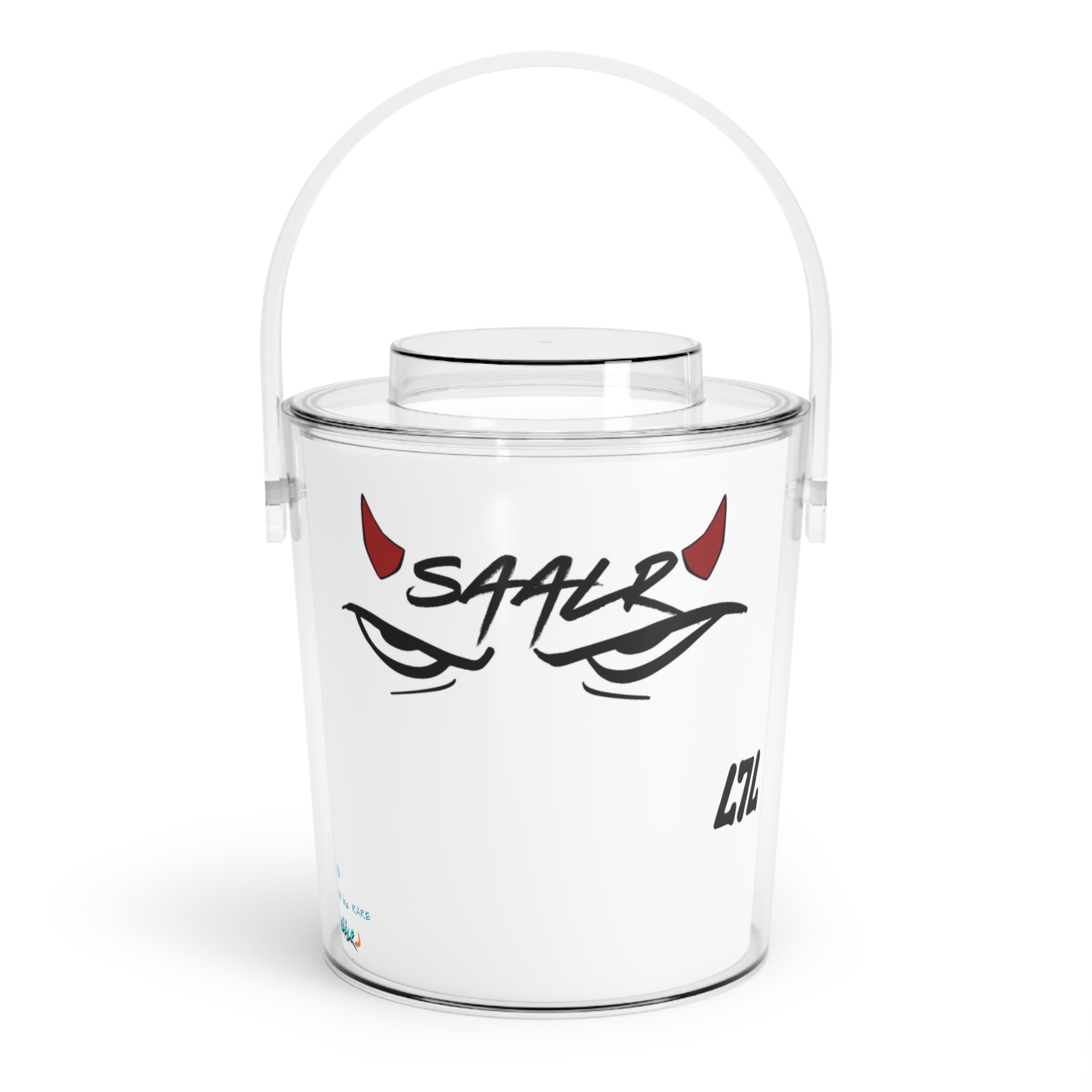 SAALR Ice Bucket with Tongs